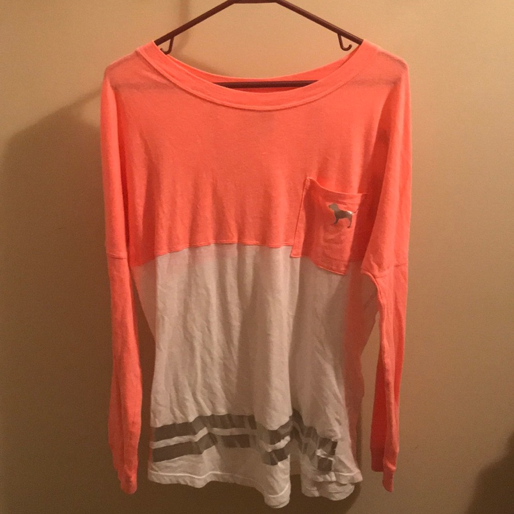 PINK Long-sleeved tee